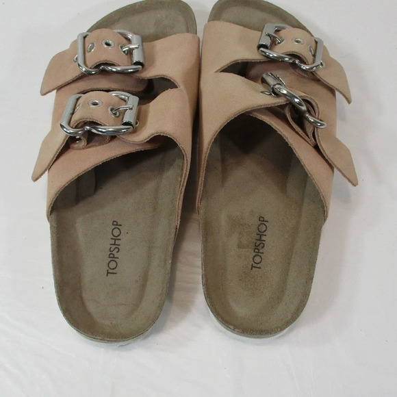 TOP SHOP Slip On Sandals Size 40 - Picture 3 of 7